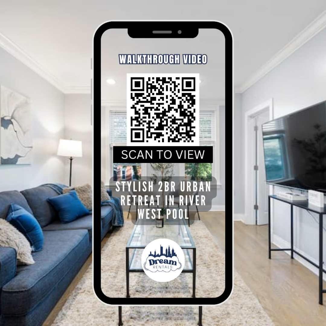 Stylish 2Br Urban Retreat In River West Chicago Exteriör bild